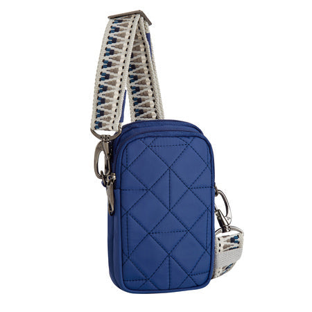 Travelon Boho Anti-Theft Two Compartment Phone Crossbody