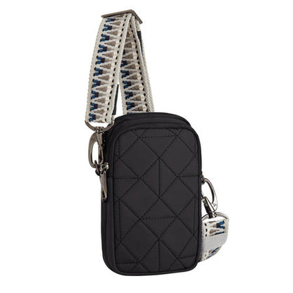 Travelon Boho Anti-Theft Two Compartment Phone Crossbody