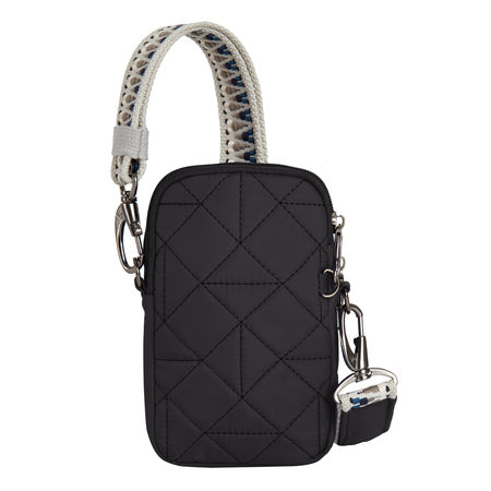 Travelon Boho Anti-Theft Two Compartment Phone Crossbody