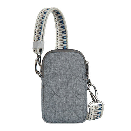 Travelon Boho Anti-Theft Two Compartment Phone Crossbody