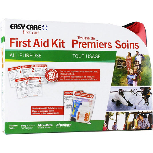 Product Image – Product packaging showing package contents and product name, with photos of people undertaking varioud outdoor activities.