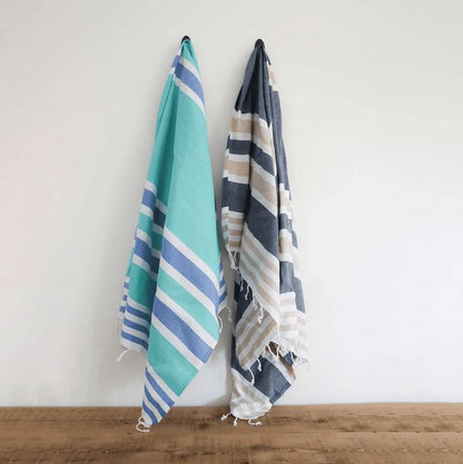 Pokoloko Turkish Towel - Ariel, Emma & Thick Stripe