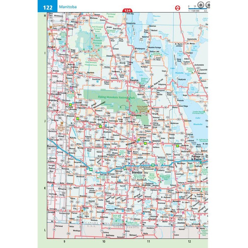 Winnipeg & Manitoba Street Atlas/Manitoba Back Road Atlas - 2021 Edition