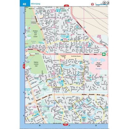 Winnipeg & Manitoba Street Atlas/Manitoba Back Road Atlas - 2021 Edition