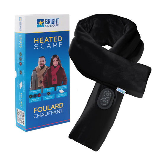 Product Image – Bright Safe Care USB Powered Heat & Massage Scarf