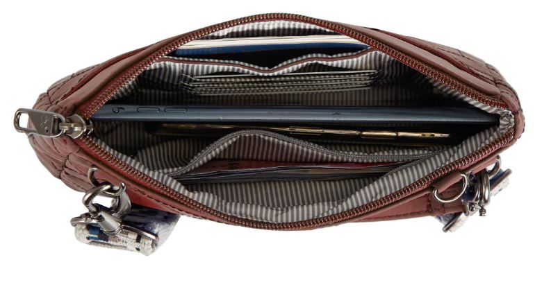 Travelon Boho Anti-Theft Clutch Crossbody