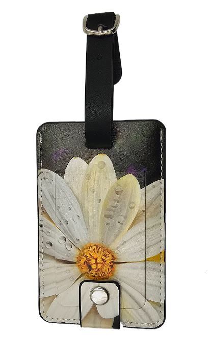 Product Image – Ron Risley Art - Floral Luggage Tag