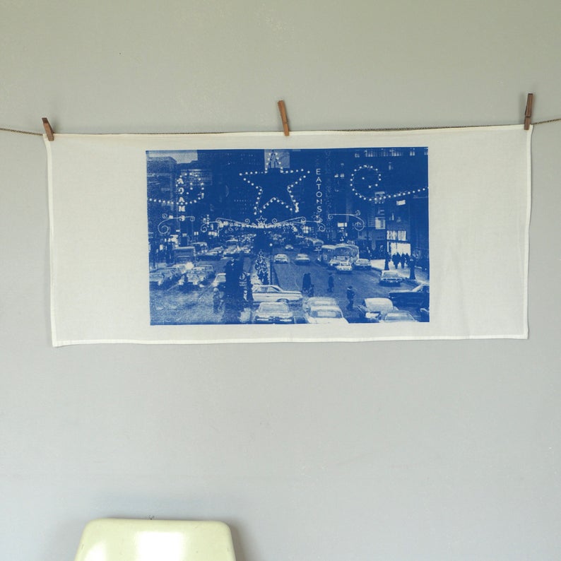 Winnipeg North of Fargo Tea Towels - 6 Prints