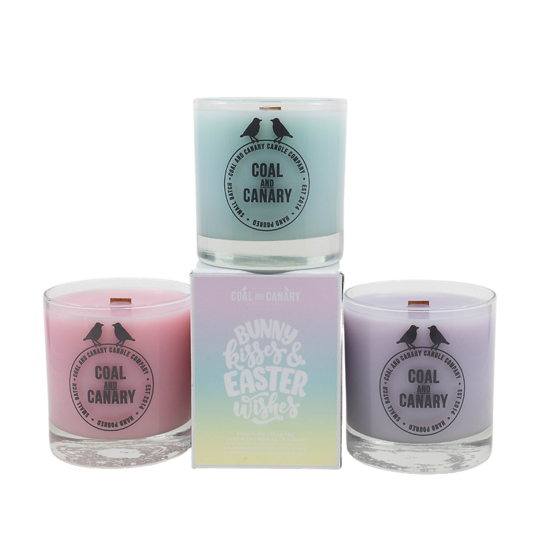 Coal and Canary Candles - Bunny Kisses & Easter Wishes