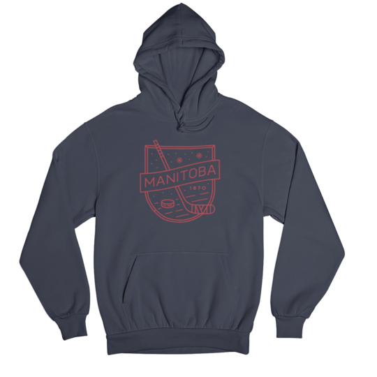 We Heart Winnipeg MB Hockey Hoodie