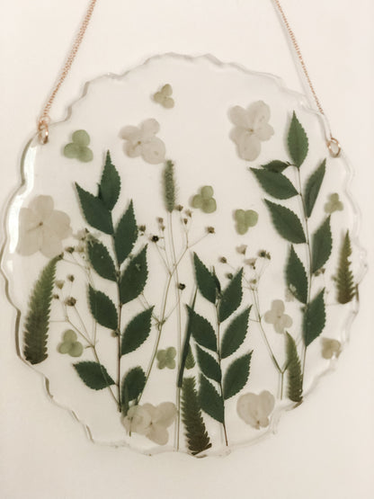 Wilde Fleur Co. Flower Resin Wall Hanging