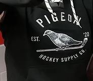 Pigeon Hockey Supply Co. - Lace Up Hoodie