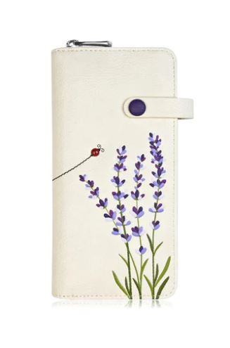 Espe Lavender RFID Clutch Wallet