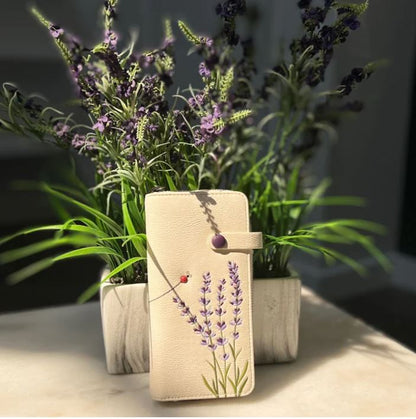 Espe Lavender RFID Clutch Wallet