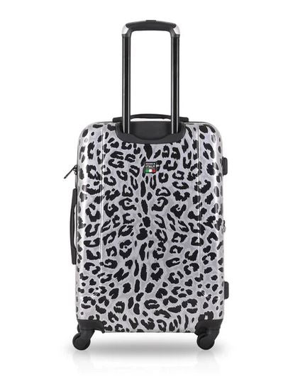 Tucci Winter Leopard 20" Hardside Carry-on Spinner