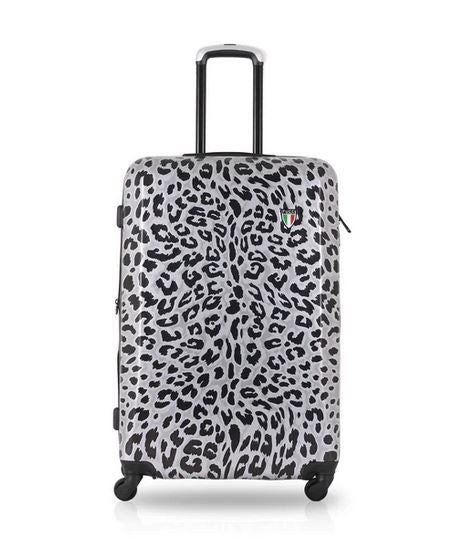 Product Image – Tucci Winter Leopard 20" Hardside Carry-on Spinner