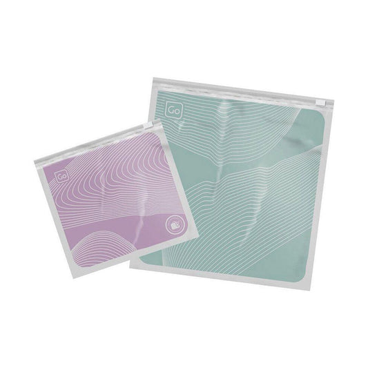 Product Image – Image showing products manufactured in light purple and light green.