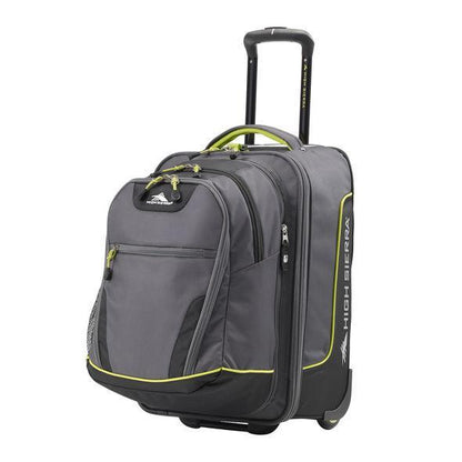 High Sierra Break Out Carry-on Wheeled Duffle with removable DayPack