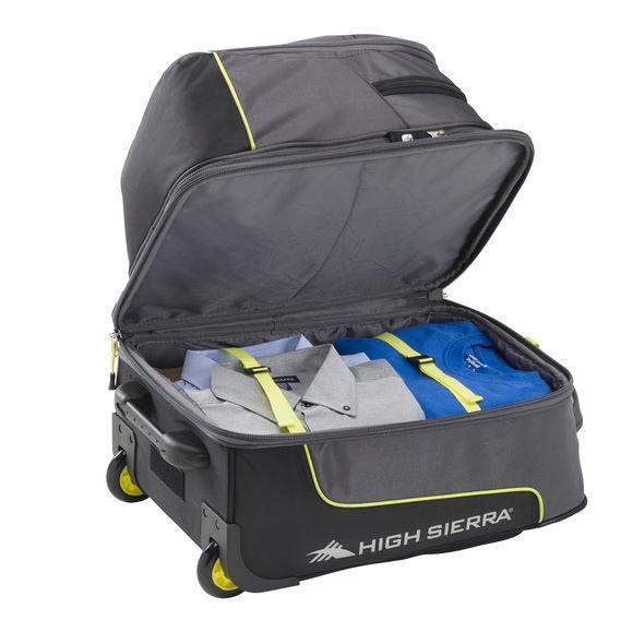 High Sierra Break Out Carry-on Wheeled Duffle with removable DayPack