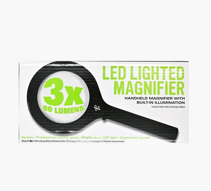 Peter Pauper Press 3 LED Hand-Held Magnifier