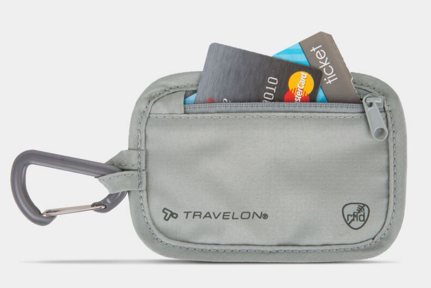 Travelon RFID Blocking Clip Stash Pouch