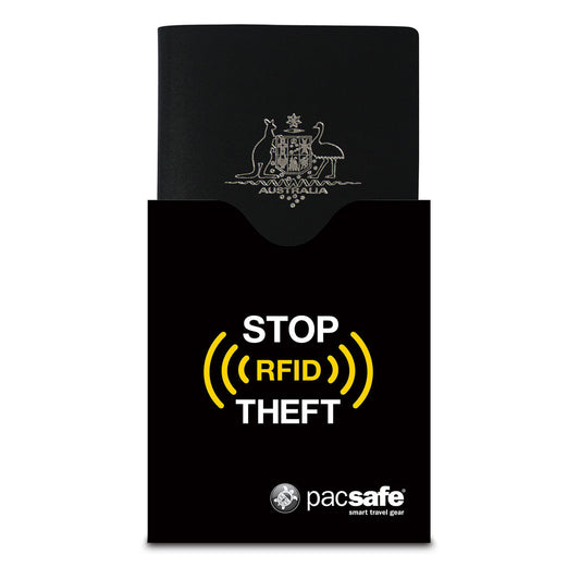 Product Image – PacSafe RFIDsleeve 50 RFID-Blocking Passport Protector