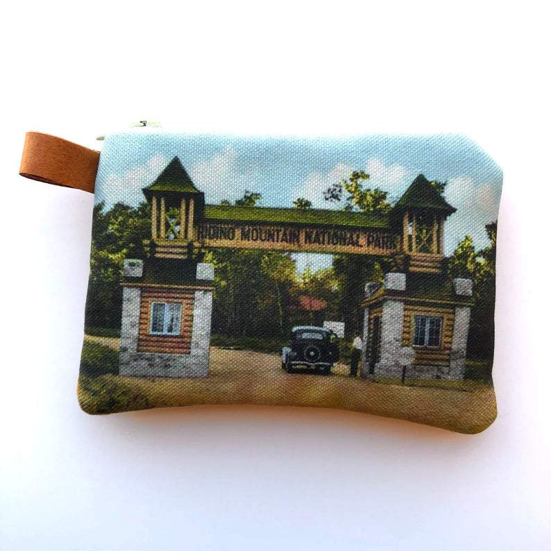 Winnipeg North of Fargo Riding Mountain National Park Coin Purse