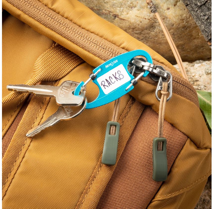 Nite Ize Identikey Slidelock Dual Carabiner 2 Pack