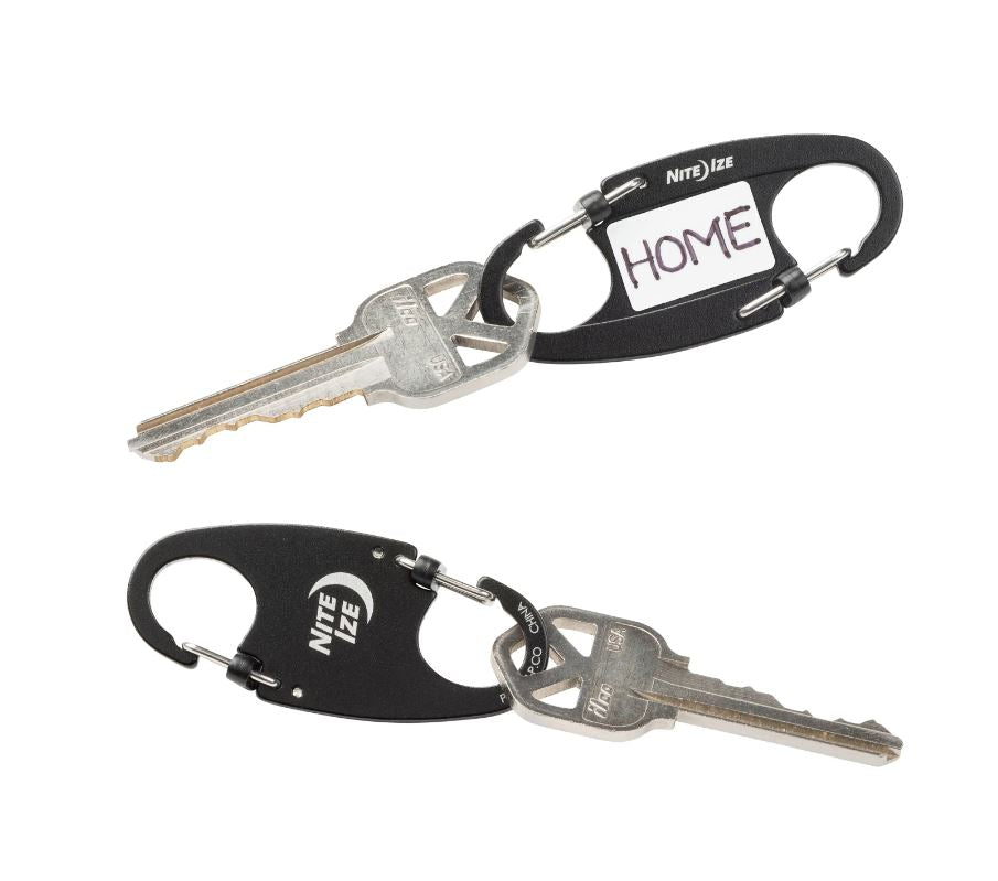 Nite Ize Identikey Slidelock Dual Carabiner 2 Pack