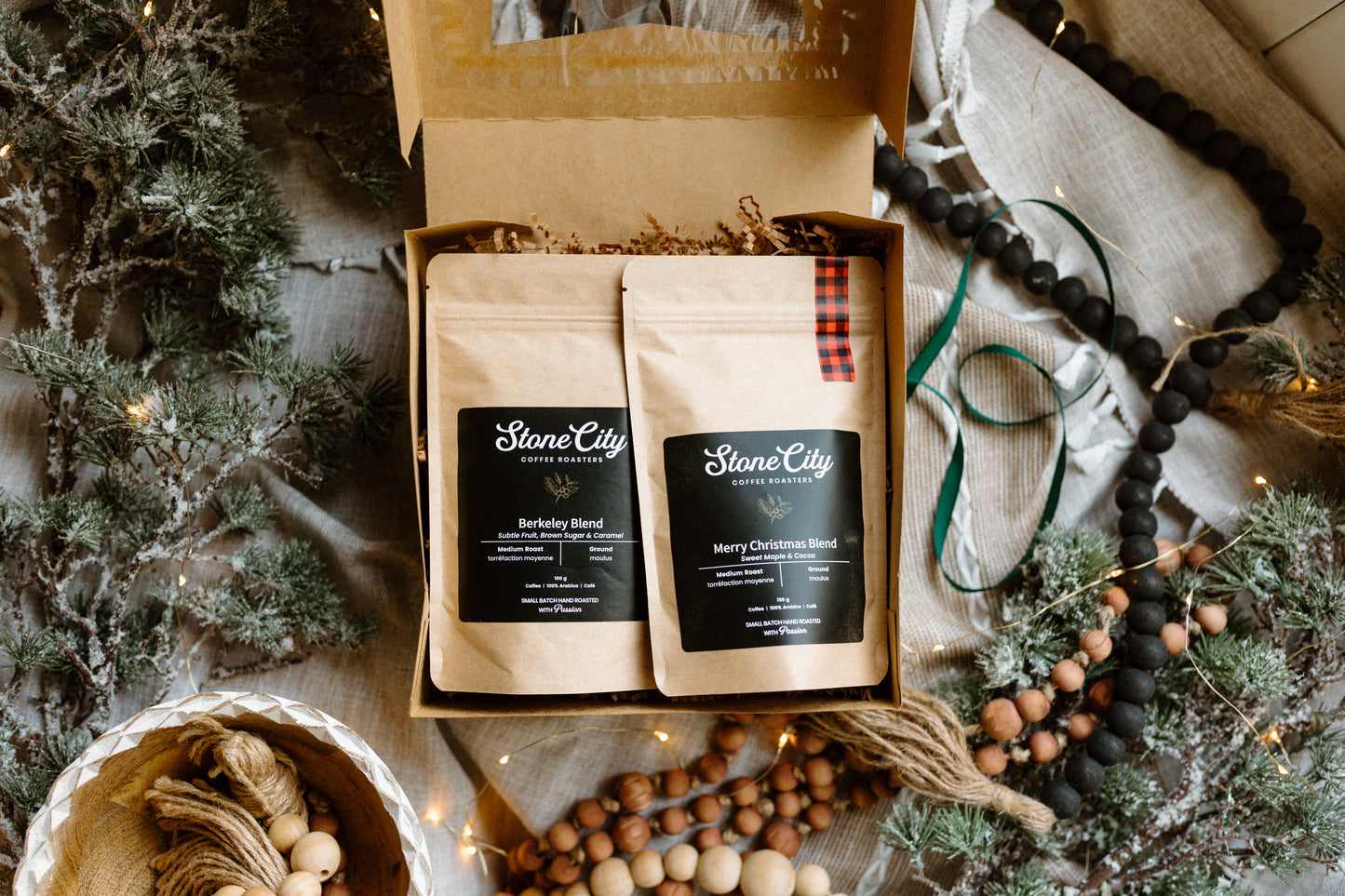 Stone City Coffee Roasters Gift Set