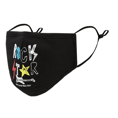 Non Medical Bondstreet Kids Face Masks - 2 Pack Rock Star