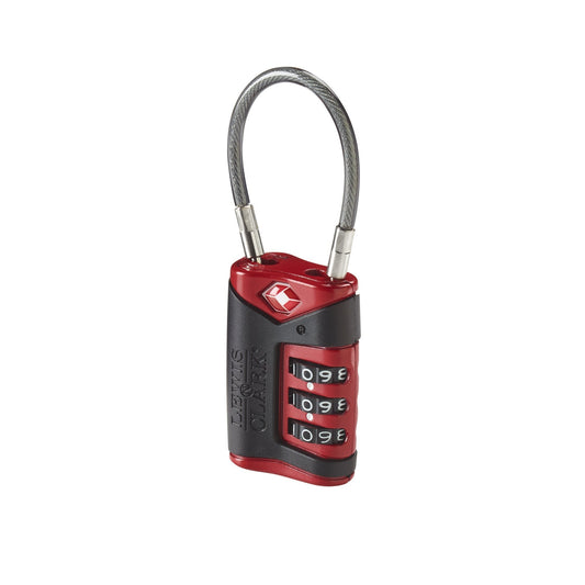 Product Image – TSA Cable Lock - Red