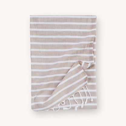 Pokoloko Turkish Towel - Ariel, Emma & Thick Stripe