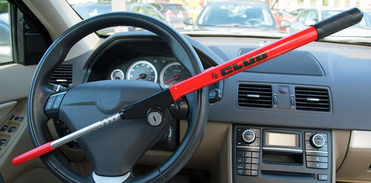 Product Image – The Original Club® Steering Wheel Lock - Red