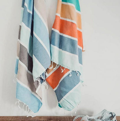 Pokoloko Turkish Towel - Ariel, Emma & Thick Stripe