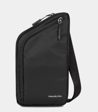 Travelon World Travel Essentials Slim Crossbody Bag