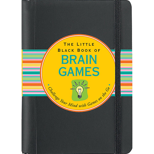 Product Image – Peter Pauper Press Little Black Book of Brain Games