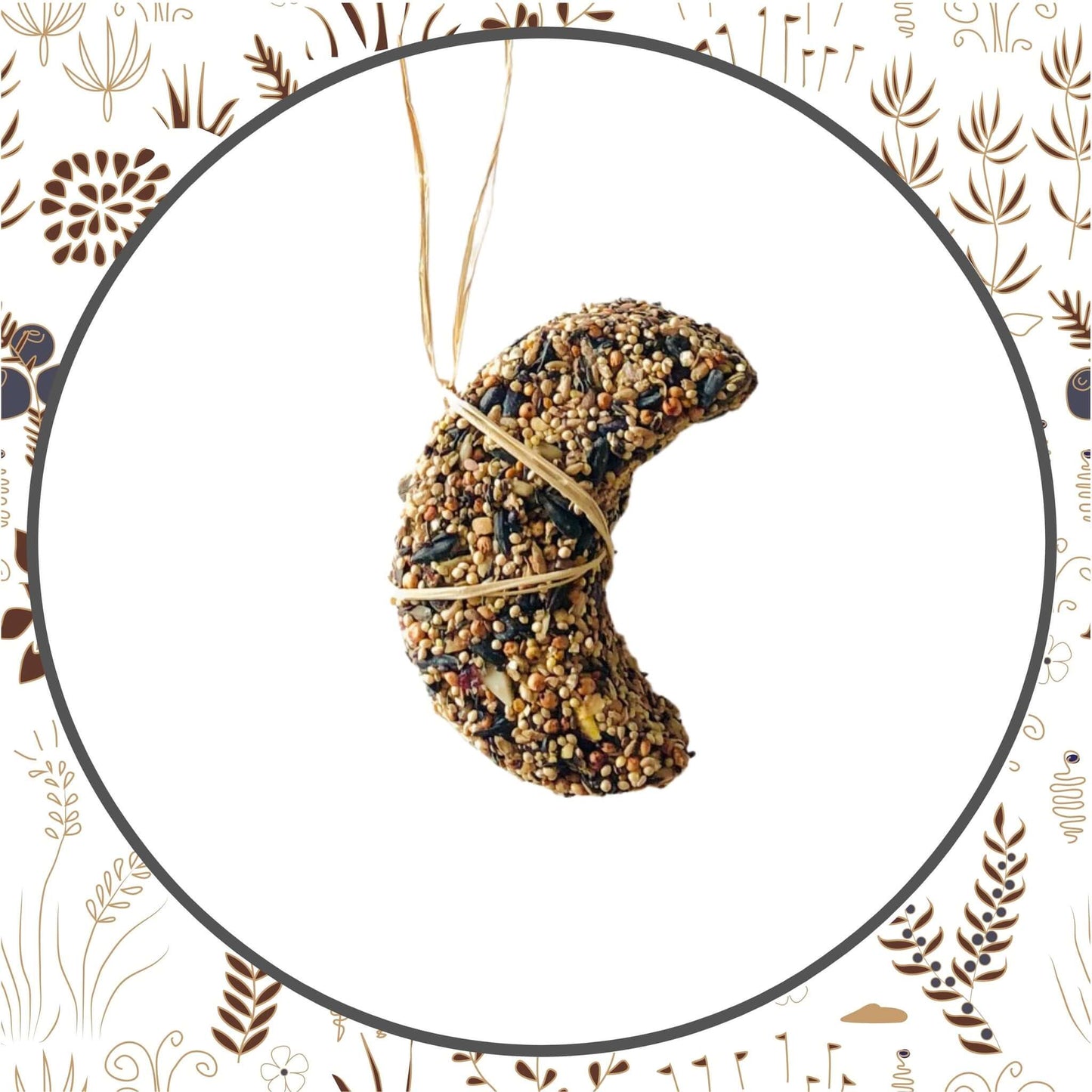 Charlotte's BirdseedCharlotte's Birdseed: Moon-Shaped Birdseed FeederBird Seed1016451