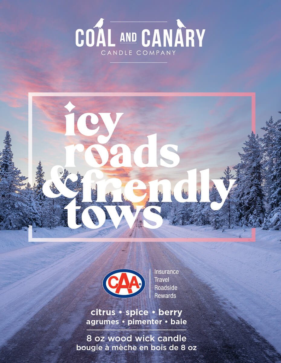 Coal & Canary CandlesCAA Exclusive: Coal and Canary - Icy Roads & Friendly TowsCandles1017724