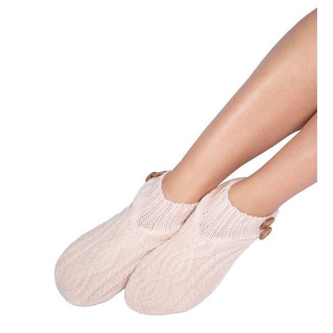 Coffee ShoppeCoffee Shoppe Cable/Rib Knit BootiesSocks1013613