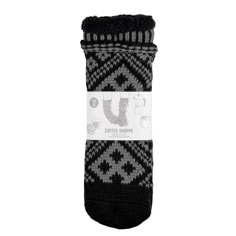 Coffee Shoppe Mukluk Socks