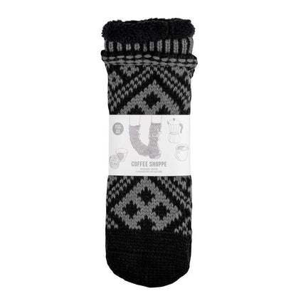 Coffee Shoppe Mukluk Socks