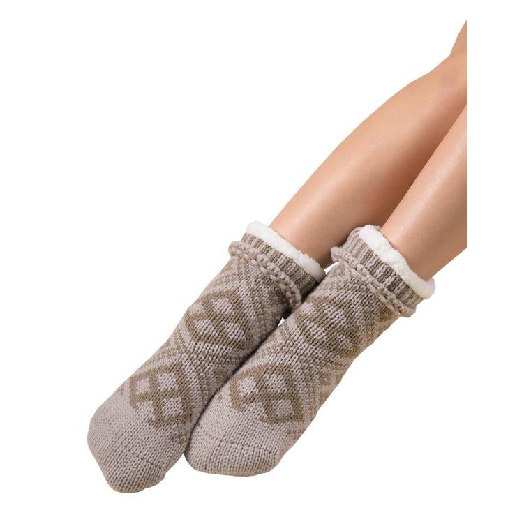 Coffee Shoppe Mukluk Socks