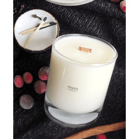 Product Image – Mysa Candles 8oz Glass Candle - 6 Scents