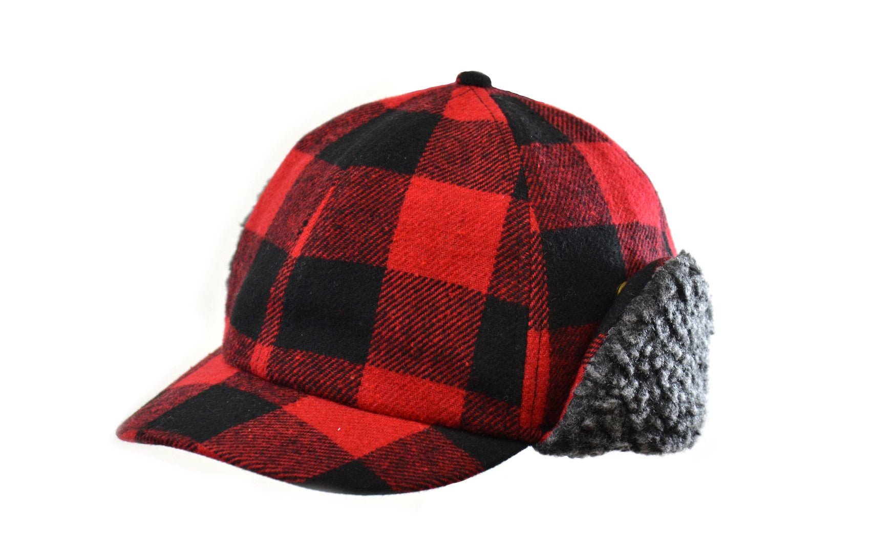 Crown CapCrown Cap Wool Blend Buffalo Check CapHats1018760