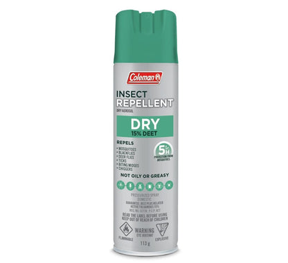 CSI SportsColeman Insect Repellent - Dry Aerosol 15% DEETSkin Insect Repellent1017787