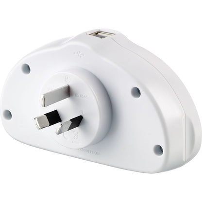 Go TravelGo Travel - World-AUS/China Grounded Adaptor Duo + USBAdapters1017924