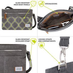 Travelon Anti-theft Heritage Small Crossbody