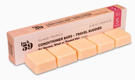 Jack59Jack59 Travel Size Conditioner Bar Refill 5-PackShampoo Bar1020049