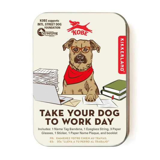 Product Image – KikkerlandKikkerland Take Your Dog to Work Day KitPet Accessories1019031